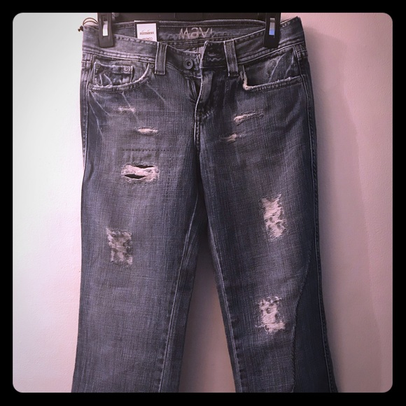 NWT!!! Juniors Mavi Cuffed Capri Jeans!!! - Picture 1 of 4